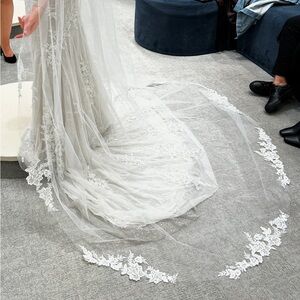 Christie Lauren Lady Lace Cathedral Veil